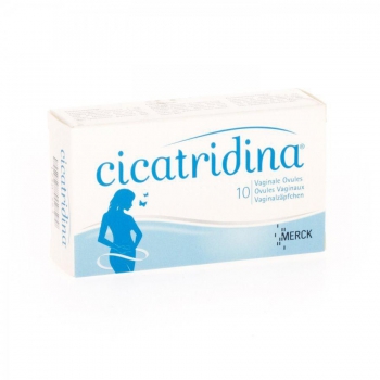 CICATRIDINA 10 КАПСУЛЫ (свечу) Женское MERCK