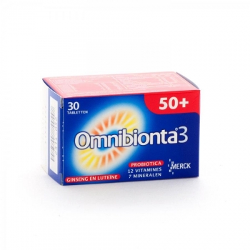 OMNIBIONTA 3 50+  30 КАПСУЛЫ Против старения MERCK