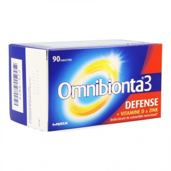 OMNIBIONTA 3 DEFENSE 90 КАПСУЛЫ ИММУНИТЕТ ВИТАМИН А ВИТАМИН B ВИТАМИН C ВИТАМИН D ВИТАМИН E MERCK Витамин Д витамин б Витамин с Витамин Е