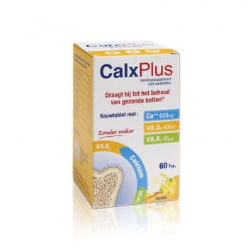 CALX-PLUS ВАНИЛЬ 60 КАПСУЛЫ ЖЕВАТЕЛЬНЫЕ КОСТИ, СУСТАВЫ И ХРЯЩИ ВИТАМИН D ВИТАМИН K Витамин Д