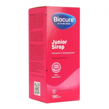 BIOCURE JUNIOR сироп180ML ДЕТСКИЙ дети витамин A витамин D витамин E витамин B Витамин Д витамин б Витамин Е