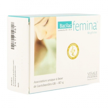 BACILAC FEMINA 60 КАПСУЛЫ ЖЕНСКИЙ ИНТИМНАЯ ФЛОРА ЖЕНЩИНА