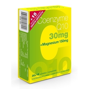 COENZYME Q10 30MG И МАГНИЙ 150 МГ 45 КАПСУЛЫ Хроническая усталость и недостаток энергии