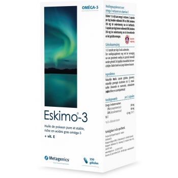 ESKIMO 3 250 КАПСУЛЫ СЕРДЦЕ И КРОВООБРАЩЕНИЕ МОЗГА ЖЕНЩИНА Глаза