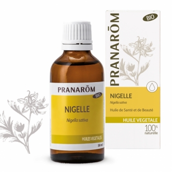 PRANAROM Nigella sativa Масло первого холодного отжима семян черного тмина БИО 50 ML кожа суставы омега-6, омега-9, витамин Е, железо, фосфор