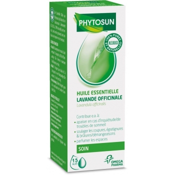 PHYTOSUN широколистная лаванда 10ML Эфирное масло Волосы, кожа и ногти Хроническая усталость и недостаток энергии