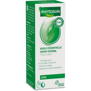 PHYTOSUN ТИМЬЯН 10ML ЭФИРНОЕ МАСЛО Органы дыхания Хроническая усталость и недостаток энергии