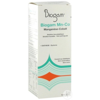 BIOGAM МАРГАНЕЦ, КОБАЛЬТ 60ML Иммунитет Хроническая усталость кровообращение